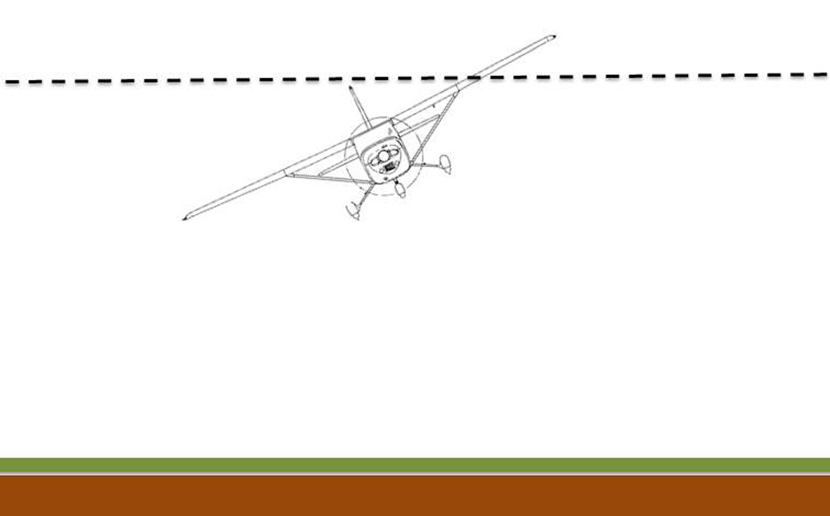 Figure 3: Illustration showing the likely aircraft orientation at the time of striking the powerline